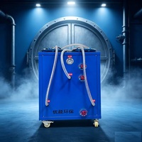 Équipement de recyclage d'huiles usagées haute capacité, machine de purification d'huile moteur usagée pour huile de transformateur/isolante, débit de 40 L/h, 220 V