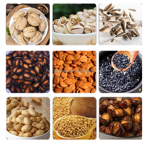 Mesin pemanggang kacang industri komersial, peralatan panggang gandum kapasitas tinggi, Oven pemanggang biji & kacang - Product Image 6