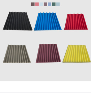 Isolation sonore murale en coton, 4mm, rainure triangulaire, absorption du son, matériaux d'isolation sonore, <span class=keywords><strong>studio</strong></span> d'enregistrement - Product Image 2
