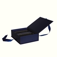 Caja de Cartón Portátil de Alta Calidad con Cierre Magnético, Compartimentos y Diseño Personalizado