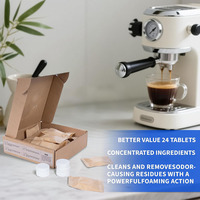 Tablettes nettoyantes pour machine à café, détartrage et nettoyage en profondeur pour les machines à café Keurig Nespresso Espresso et à filtre, élimination du tartre