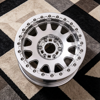 Jantes forgées Viorock Deep Dish Beadlock, finition brossée et polie, pour camions tout-terrain, 16-18 pouces, 8x170, pour Jeep, Ford, Toyota, Chevrolet, GMC