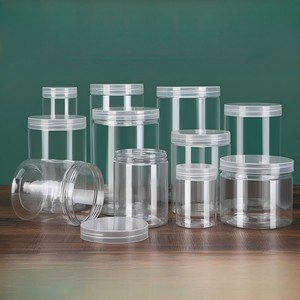 400ml 500ml rõ ràng Pet nhựa có thể nhôm vít nắp Decal bề mặt Snack bao bì thực phẩm cho trà năng lượng đồ uống bánh khác - Product Image 5