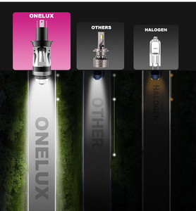 Hàng không hợp kim nhôm 50W 5000lm Superbright đôi ống kính mini chiếu Faro H4 xe dẫn Bóng đèn pha với quạt làm mát - Product Image 2