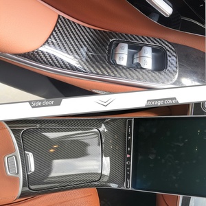อุปกรณ์ตกแต่งภายในรถยนต์คาร์บอนไฟเบอร์แห้ง2020 2021 <span class=keywords><strong>2022</strong></span> S คลาสสำหรับ W223 2021 <span class=keywords><strong>2022</strong></span> 2023ชุดตกแต่งภายในรถยนต์ - Product Image 6