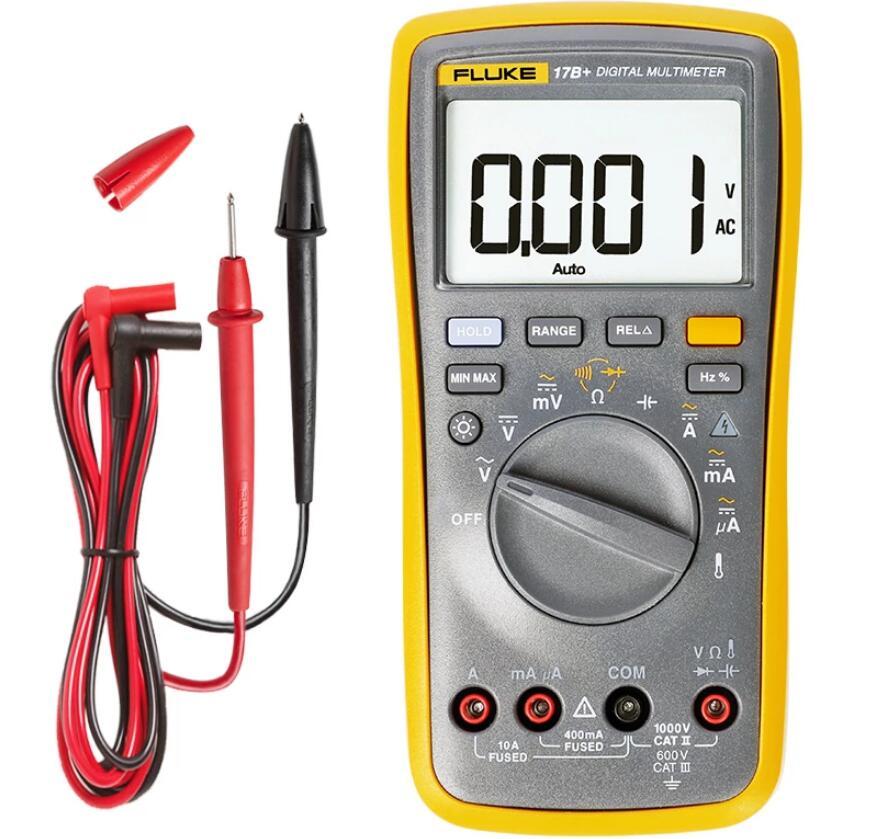 Hot Sales Fluke 15B+  17B+ Fluke 15B/17B MAX Fluke 15B/ 17B MAX KIT 4000 counts 1000V  Digital multimeter