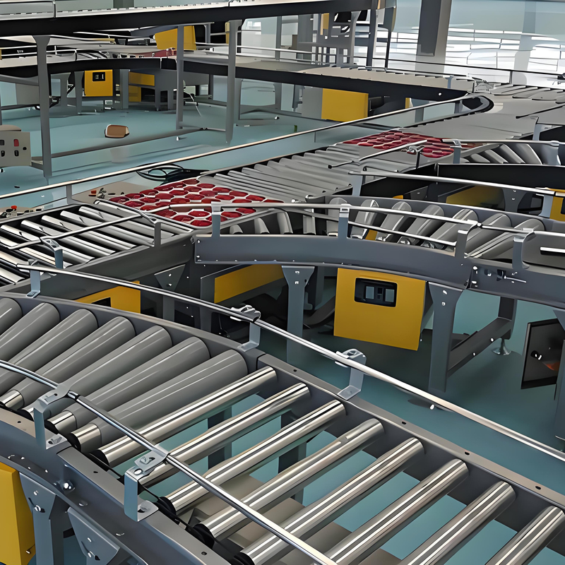 Industrial Automatic Sorting Conveyor System for