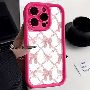 Funda de teléfono móvil TPU estilo protección Cámara escalera impresión zapatos de Ballet rosa para <span class=keywords><strong>Iphone</strong></span> X Xr Xs 11 12 13 14 15 16 17 Pro Max - Product Image 3