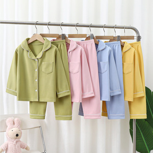Pyjamas en <span class=keywords><strong>velours</strong></span> allemand Pyjamas pour enfants pour garçons et filles Nouveauté Automne et hiver Ensemble deux pièces à manches longues pour garçons - Product Image 1