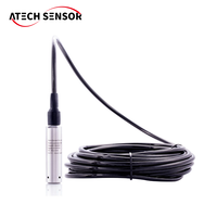 Sensor de Nivel de Líquido Hidrostático de Acero Inoxidable 316L para Tanque de Almacenamiento Industrial, 4-20mA RS485 Modbus, Precisión de 0.5% FS