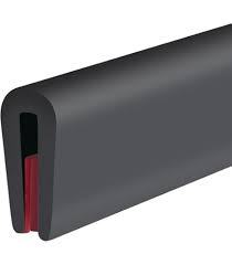 Guarnizione in Gomma EPDM Nera Industriale a Profilo U per Protezione Bordi di Metallo e Vetro, Resistente - Product Image 3