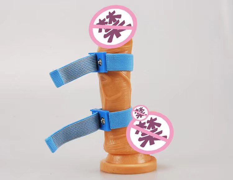 Adjustable Electric Shock Therapy Cock Ring - Adult Sex Toy
