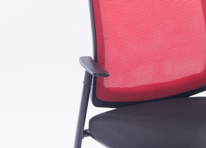 Vente en gros de chaises de <span class=keywords><strong>bureau</strong></span> ergonomiques modernes accoudoir fixe avec matériau en maille sièges de conférence ventilés <span class=keywords><strong>sans</strong></span> roues - Product Image 6