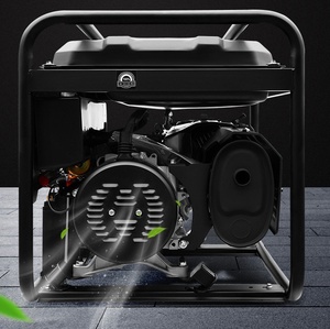 Nhỏ làm mát bằng không khí Máy phát điện xăng 3 Kilowatt ba pha 220V/380V 50/60Hz hộ gia đình khẩn cấp sử dụng ngoài trời 13L bình nhiên liệu 6-8h - Product Image 3