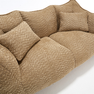Fauteuil inclinable confortable personnalisé pour le jeu, la lecture, regarder la télévision, fauteuil pouf doux avec noyau en mousse à haute résilience pour deux personnes - Product Image 2