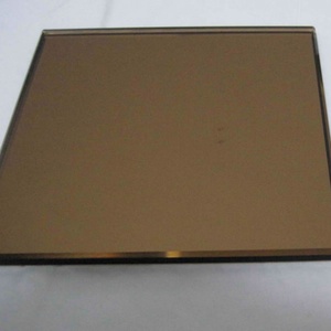 กระจกสีบรอนซ์สวยงาม กระจกตกแต่งผนังแบบมุมเอียง - Product Image 5