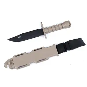 Good Quality Soft Rubber Tactical Outdoor CS Cosplay Toy Knife 30CM For Training