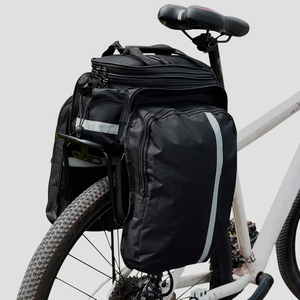 Bolsa de asiento de sillín de bicicleta impermeable personalizada, correa reflectante para viajes de Cercanías al aire libre para ciclismo, estante trasero para bicicleta - Product Image 1