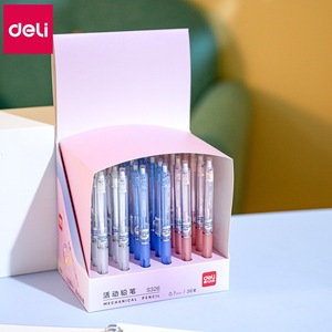 Deli Mechanical Pencil S326 0.7mm Candy Colors Cute Simple Design - Product Image 1