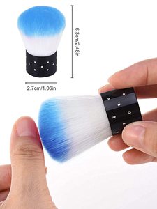 Kit de Manucure Professionnel de Luxe avec Pinceaux à Ongles en Acrylique, Outil de Pointillage, Pinceau Plat pour Fleurs 3D, Pinceau Gel UV et Brosse Dépoussiérante - Product Image 6
