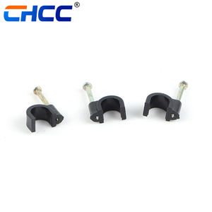 Customized Wholesale <strong>Plastic</strong> 8mm, Desktop Cable <strong>Clip</strong> Holder Wire Nail <strong>Clip</strong> - Product Image 5