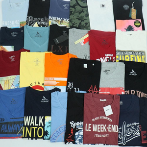Lote de camisetas para hombre 2026: Excedentes de existencias de marcas famosas de Bangladés, camisetas con envío cancelado, excedentes de camisetas. - Product Image 4