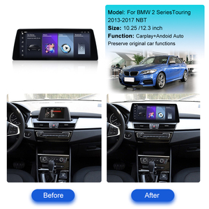 Autostereo Linux Carplay pour BMW Série 2 Touring 2013-2017 NBT Lecteur <span class=keywords><strong>CD</strong></span> DVD Stéréo Navigation Tête Unité Magnétophone - Product Image 2