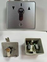 Nouveau produit Prix de gros Verrou à clé à vis en alliage d'aluminium pour moteur central Moteur tubulaire Moteur latéral Volets roulants