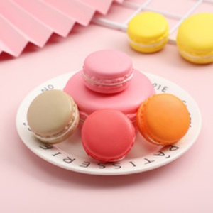 Customized Slow PU Bounce Macarons Cake Kawaii Cake Slow Rising Stress Relief <b>Squishy</b> Fidget Squeeze Toys for Kids - Product Image 4