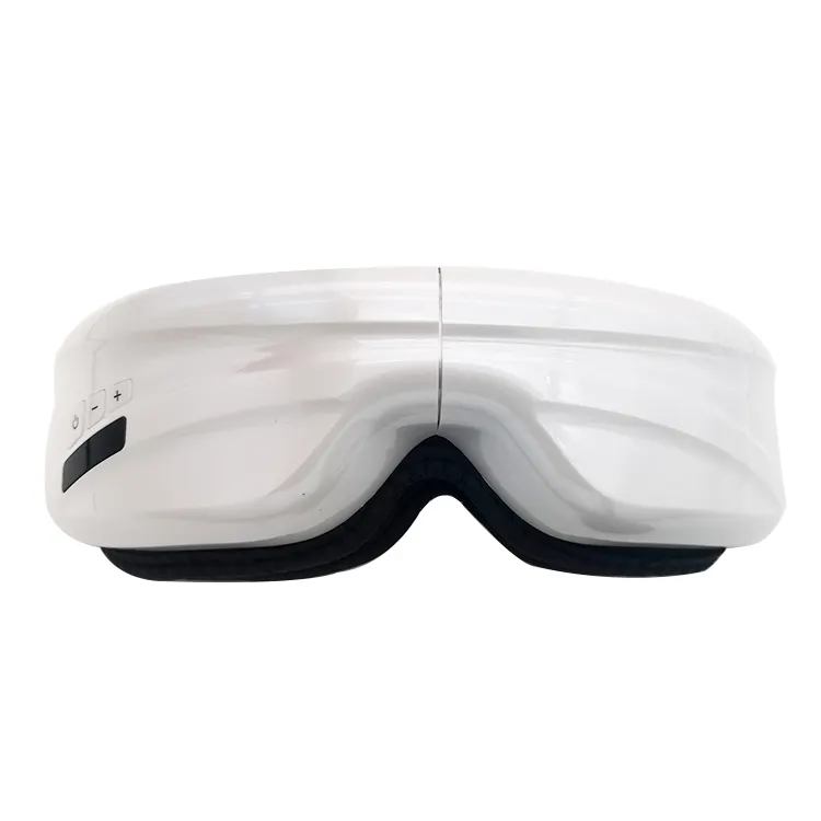 Hochwertiger Luftkompressionstruck-Augenmassagegerät Vibrationswärme mit entspannender Musik Kopf- und Augen-Augenmassagezubehör