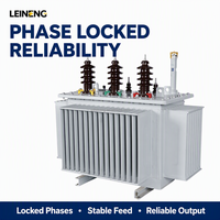 Transformador de Potencia Trifásico Sumergido en Aceite LEINENG de 35kV 20kV, 2000kVA a 6300kVA, Transformadores de Potencia de Media y Alta Tensión