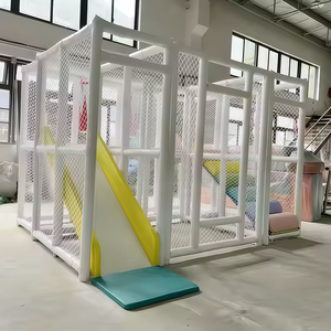Solución Llave en Mano, Suministro de Fábrica, Equipo de Juegos Interior para Niños Pequeños, con Bloques Suaves y Seguros y Mini Tobogán para Jardín de Infancia - Product Image 2