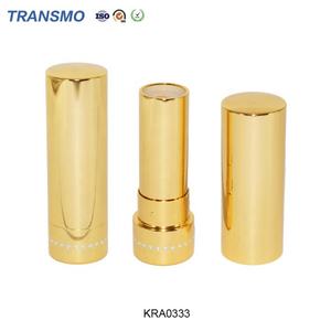 Alumminum Lipstick Tube Container Wholesale Lipstick Tube <b>Packaging</b> Custom logo <b>Metal</b> Lipstick Tube - Product Image 3