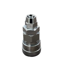 Solutions d'accouplement OEM - Accouplement hydraulique rapide durable en acier inoxydable pour les systèmes d'énergie éolienne. JHI-58SP