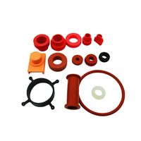 Custom-Molded Silicone Retaining Ring for OEM Device Assembly JINJUN Brand 500pcs MOQ