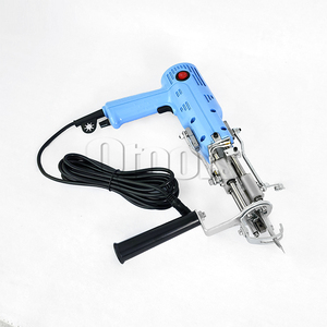 Pistolet à tufter électrique Qtools <span class=keywords><strong>KRD</strong></span> 2-en-1 (coupe et boucle), bleu, portable, pour la fabrication de tapis DIY - Product Image 2