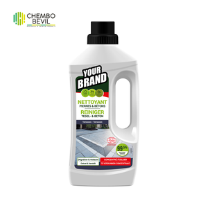 Limpiador de hormigón y piedra líquida de limpieza profunda Ecocert, restaurador de superficies exteriores para adoquines Klinkers, suministro al por mayor a granel - Product Image 1