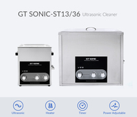 GTSONIC-ST36A/B Nouvelle Machine de Nettoyage Ultrasonique Industrielle à Réservoir Unique 36L 28/40kHz SUS304 avec Transducteur et Eau Chaude Électrique
