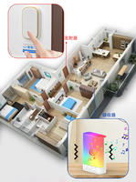Système d'appel d'urgence sans fil pour personnes âgées Pager Home DC type C port AAA Battery Doorbell