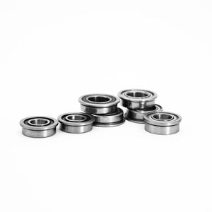 ตลับลูกปืนหน้าแปลน MF105-2RS 5x10x4 มม. ตลับลูกปืนเม็ดกลมร่องลึกพร้อมหน้าแปลน เมตริก P0 ความแม่นยำสูง ผลิตจากเหล็กโครเมียม ปิดผนึก - Product Image 1