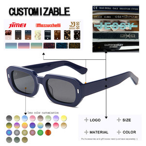 Nuevo Producto, Gafas de Sol Ovaladas Ligeras, Polarizadas, Anti-Radiación, con Remaches Reales Pulidos a Mano, de GUA - Product Image 2
