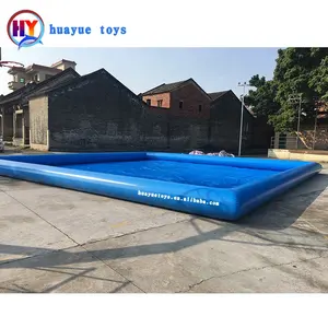 Hersteller direkt PVC Outdoor aufblasbaren Wasserball Pool mit Abdeckung