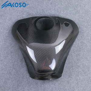 Akoso ฝาครอบคาร์บอนไฟเบอร์3K สำหรับ <span class=keywords><strong>Kawasaki</strong></span> <span class=keywords><strong>Ninja</strong></span> ZX10R ZX-10R 2016-2020 - Product Image 2