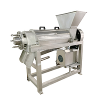 DZJX 0,5 Tonne Petite Presse à Vis Commerciale et Domestique Extracteur de Jus de Myrtille Équipement d'Extraction de Jus de Myrtille