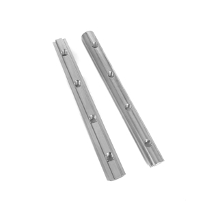 Bon prix nouvelle fente 8 quatre vis Zinc bleu canal insérer T écrou M8 profil bas - Product Image 4