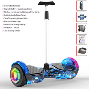 Patinete Eléctrico Autoequilibrado de 7 Pulgadas con Luces LED y <span class=keywords><strong>Manillar</strong></span> para Adultos y Niños, para Desplazamientos Diarios y Ocio al Aire Libre - Product Image 6