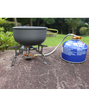 Estufa de Camping AoTu, Quemador de Gas Portátil de Acero Inoxidable para Cocinar al Aire Libre en Altitud, AT6303 - Product Image 2