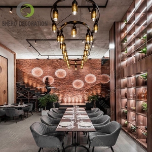 Vitrina moderna de muebles de restaurante de <span class=keywords><strong>café</strong></span> de acero inoxidable para espacios comerciales de lujo - Product Image 2