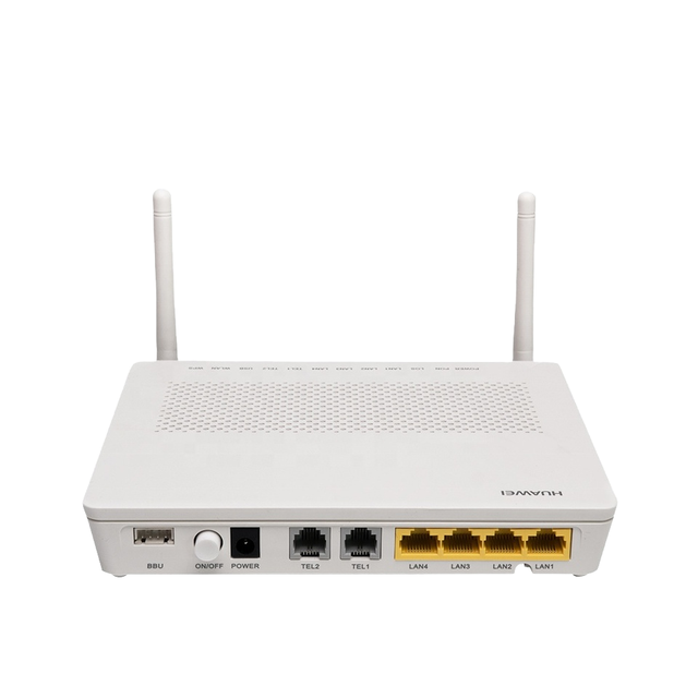 HG8245H External Antenna FTTH GPON ONU Router WiFi Xpon Technology Fiber Optic Network SC Connector UPC Polished 1 Year Warranty