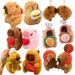 Peluche Capybara Thème Chocolat, Design Adorable, Jouet en Peluche pour la Saint-Valentin, Anniversaires et Cadeaux - Product Image 5